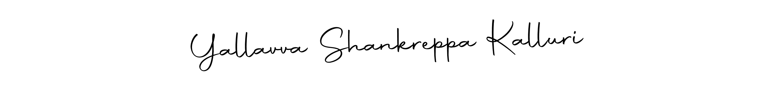 Design your own signature with our free online signature maker. With this signature software, you can create a handwritten (Autography-DOLnW) signature for name Yallavva Shankreppa Kalluri. Yallavva Shankreppa Kalluri signature style 10 images and pictures png