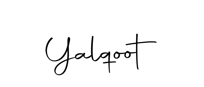 Similarly Autography-DOLnW is the best handwritten signature design. Signature creator online .You can use it as an online autograph creator for name Yalqoot. Yalqoot signature style 10 images and pictures png