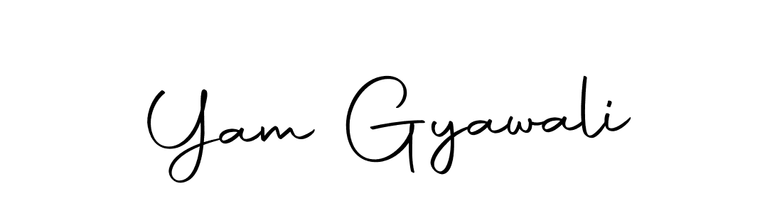 Also we have Yam Gyawali name is the best signature style. Create professional handwritten signature collection using Autography-DOLnW autograph style. Yam Gyawali signature style 10 images and pictures png