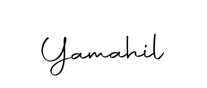 Create a beautiful signature design for name Yamahil. With this signature (Autography-DOLnW) fonts, you can make a handwritten signature for free. Yamahil signature style 10 images and pictures png