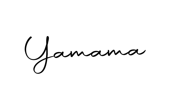 Design your own signature with our free online signature maker. With this signature software, you can create a handwritten (Autography-DOLnW) signature for name Yamama. Yamama signature style 10 images and pictures png