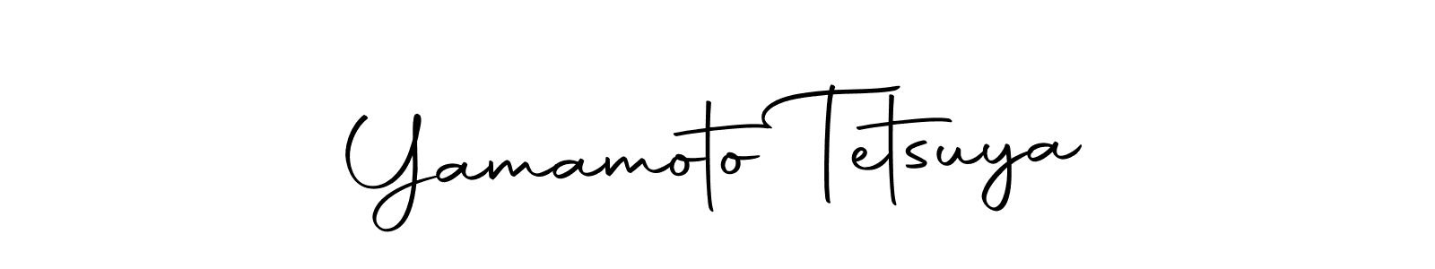 How to make Yamamoto Tetsuya name signature. Use Autography-DOLnW style for creating short signs online. This is the latest handwritten sign. Yamamoto Tetsuya signature style 10 images and pictures png