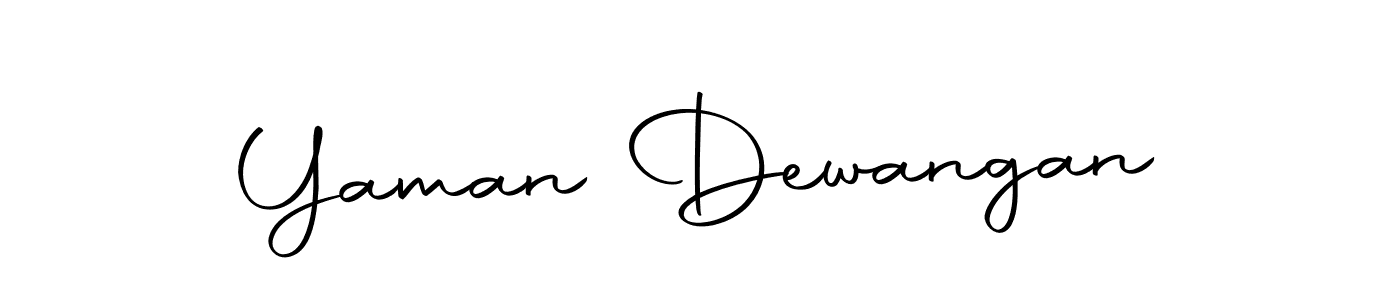 How to make Yaman Dewangan signature? Autography-DOLnW is a professional autograph style. Create handwritten signature for Yaman Dewangan name. Yaman Dewangan signature style 10 images and pictures png