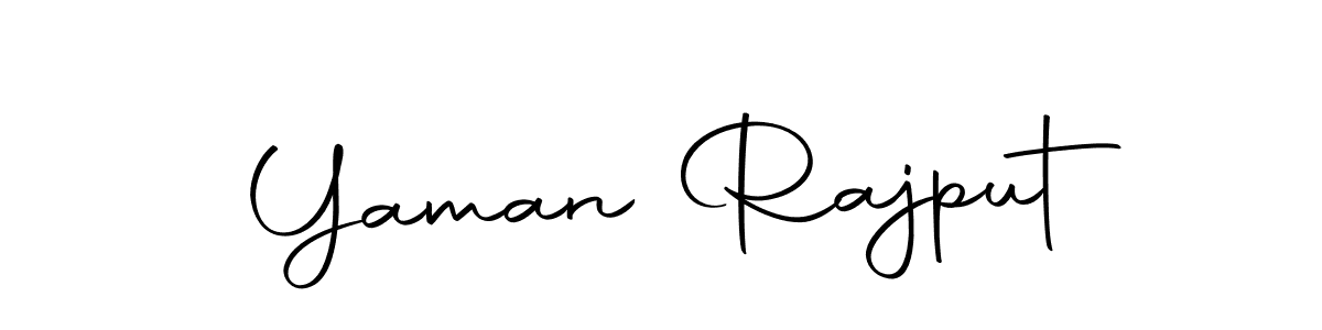 Create a beautiful signature design for name Yaman Rajput. With this signature (Autography-DOLnW) fonts, you can make a handwritten signature for free. Yaman Rajput signature style 10 images and pictures png