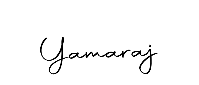 Make a beautiful signature design for name Yamaraj. With this signature (Autography-DOLnW) style, you can create a handwritten signature for free. Yamaraj signature style 10 images and pictures png