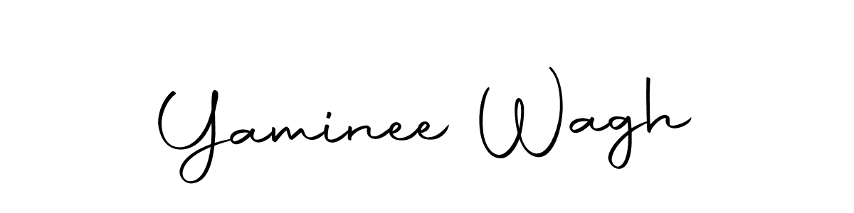 Make a beautiful signature design for name Yaminee Wagh. Use this online signature maker to create a handwritten signature for free. Yaminee Wagh signature style 10 images and pictures png