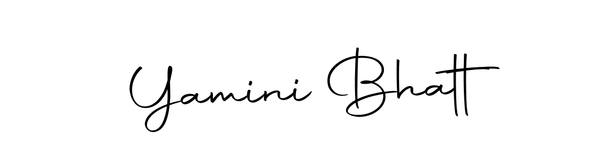 Make a beautiful signature design for name Yamini Bhatt. Use this online signature maker to create a handwritten signature for free. Yamini Bhatt signature style 10 images and pictures png