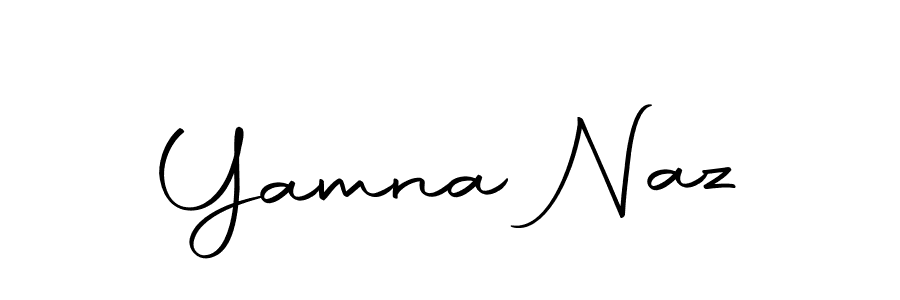 Create a beautiful signature design for name Yamna Naz. With this signature (Autography-DOLnW) fonts, you can make a handwritten signature for free. Yamna Naz signature style 10 images and pictures png