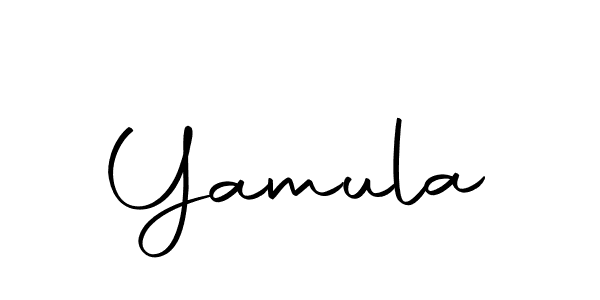 Use a signature maker to create a handwritten signature online. With this signature software, you can design (Autography-DOLnW) your own signature for name Yamula. Yamula signature style 10 images and pictures png