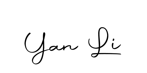 Similarly Autography-DOLnW is the best handwritten signature design. Signature creator online .You can use it as an online autograph creator for name Yan Li. Yan Li signature style 10 images and pictures png