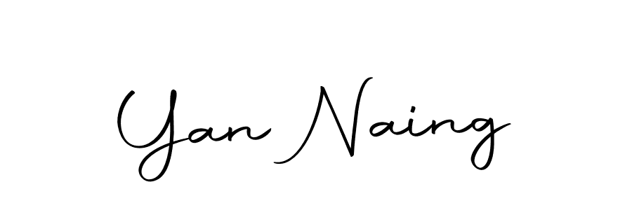 Use a signature maker to create a handwritten signature online. With this signature software, you can design (Autography-DOLnW) your own signature for name Yan Naing. Yan Naing signature style 10 images and pictures png