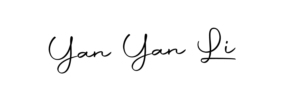 It looks lik you need a new signature style for name Yan Yan Li. Design unique handwritten (Autography-DOLnW) signature with our free signature maker in just a few clicks. Yan Yan Li signature style 10 images and pictures png