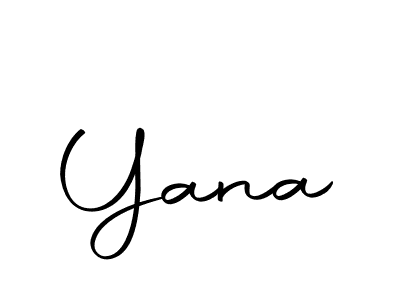 The best way (Autography-DOLnW) to make a short signature is to pick only two or three words in your name. The name Yana include a total of six letters. For converting this name. Yana signature style 10 images and pictures png