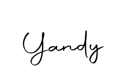 Similarly Autography-DOLnW is the best handwritten signature design. Signature creator online .You can use it as an online autograph creator for name Yandy. Yandy signature style 10 images and pictures png