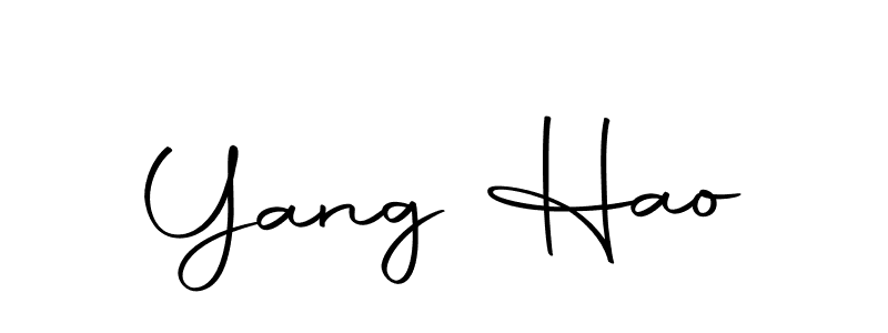 Use a signature maker to create a handwritten signature online. With this signature software, you can design (Autography-DOLnW) your own signature for name Yang Hao. Yang Hao signature style 10 images and pictures png