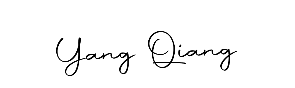 Yang Qiang stylish signature style. Best Handwritten Sign (Autography-DOLnW) for my name. Handwritten Signature Collection Ideas for my name Yang Qiang. Yang Qiang signature style 10 images and pictures png