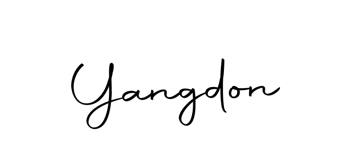 Make a short Yangdon signature style. Manage your documents anywhere anytime using Autography-DOLnW. Create and add eSignatures, submit forms, share and send files easily. Yangdon signature style 10 images and pictures png