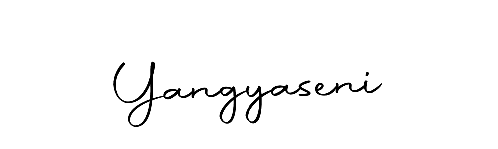 Also we have Yangyaseni name is the best signature style. Create professional handwritten signature collection using Autography-DOLnW autograph style. Yangyaseni signature style 10 images and pictures png