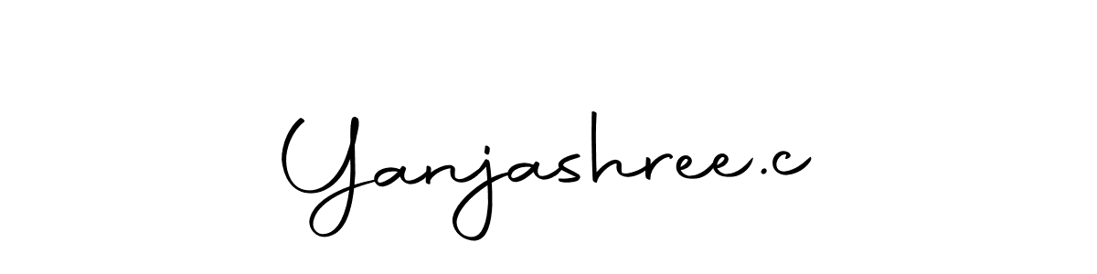 You can use this online signature creator to create a handwritten signature for the name Yanjashree.c. This is the best online autograph maker. Yanjashree.c signature style 10 images and pictures png