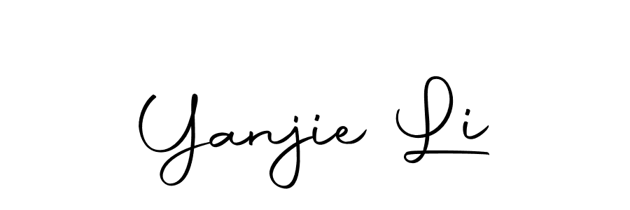 Check out images of Autograph of Yanjie Li name. Actor Yanjie Li Signature Style. Autography-DOLnW is a professional sign style online. Yanjie Li signature style 10 images and pictures png