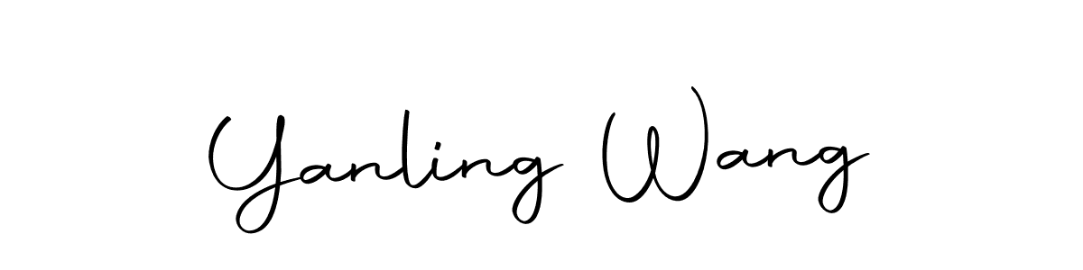 It looks lik you need a new signature style for name Yanling Wang. Design unique handwritten (Autography-DOLnW) signature with our free signature maker in just a few clicks. Yanling Wang signature style 10 images and pictures png