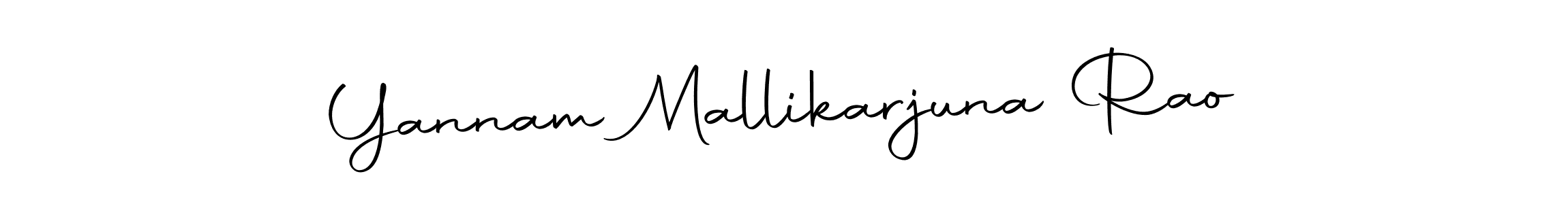 How to make Yannam Mallikarjuna Rao name signature. Use Autography-DOLnW style for creating short signs online. This is the latest handwritten sign. Yannam Mallikarjuna Rao signature style 10 images and pictures png