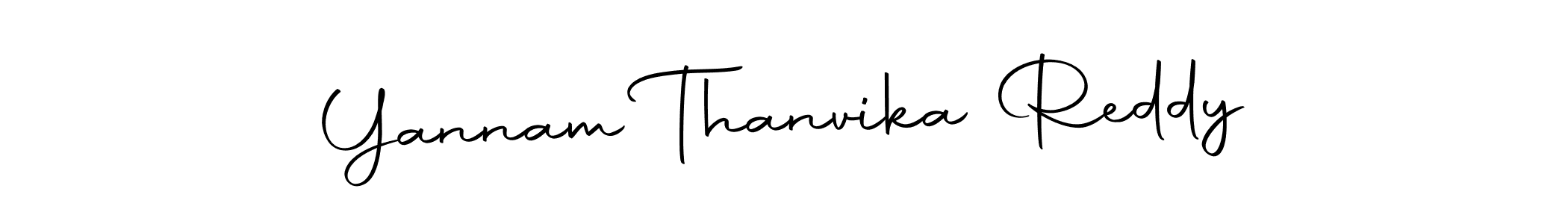 Also we have Yannam Thanvika Reddy name is the best signature style. Create professional handwritten signature collection using Autography-DOLnW autograph style. Yannam Thanvika Reddy signature style 10 images and pictures png