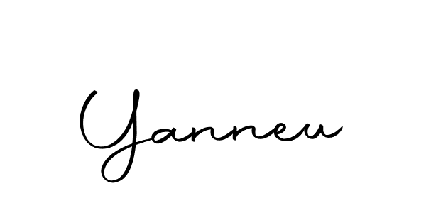 Yanneu stylish signature style. Best Handwritten Sign (Autography-DOLnW) for my name. Handwritten Signature Collection Ideas for my name Yanneu. Yanneu signature style 10 images and pictures png