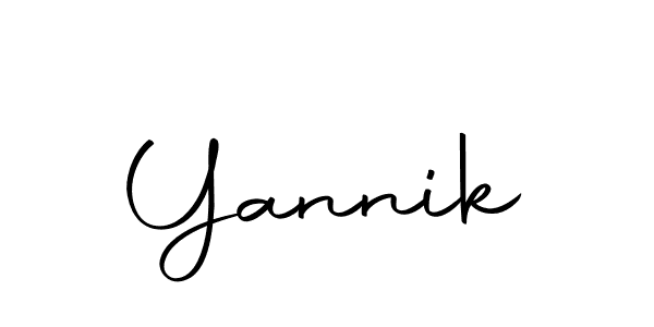 The best way (Autography-DOLnW) to make a short signature is to pick only two or three words in your name. The name Yannik include a total of six letters. For converting this name. Yannik signature style 10 images and pictures png