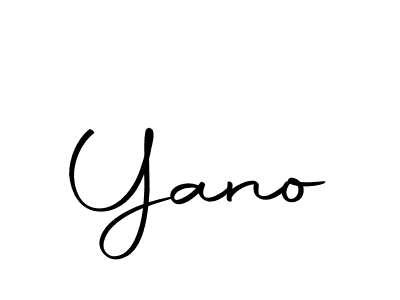 Make a beautiful signature design for name Yano. Use this online signature maker to create a handwritten signature for free. Yano signature style 10 images and pictures png