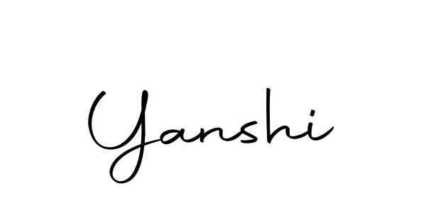 How to make Yanshi signature? Autography-DOLnW is a professional autograph style. Create handwritten signature for Yanshi name. Yanshi signature style 10 images and pictures png