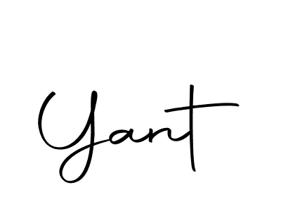 The best way (Autography-DOLnW) to make a short signature is to pick only two or three words in your name. The name Yant include a total of six letters. For converting this name. Yant signature style 10 images and pictures png