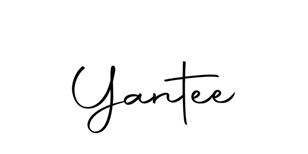 if you are searching for the best signature style for your name Yantee. so please give up your signature search. here we have designed multiple signature styles  using Autography-DOLnW. Yantee signature style 10 images and pictures png