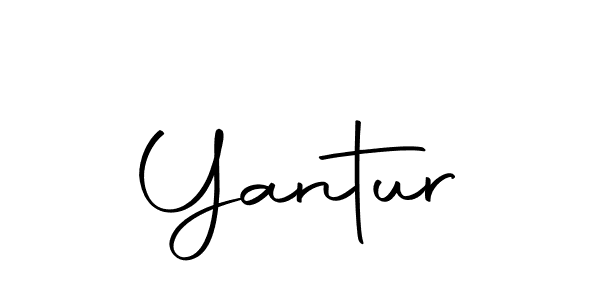 Yantur stylish signature style. Best Handwritten Sign (Autography-DOLnW) for my name. Handwritten Signature Collection Ideas for my name Yantur. Yantur signature style 10 images and pictures png