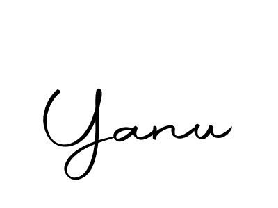 How to make Yanu name signature. Use Autography-DOLnW style for creating short signs online. This is the latest handwritten sign. Yanu signature style 10 images and pictures png