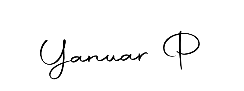 Create a beautiful signature design for name Yanuar P. With this signature (Autography-DOLnW) fonts, you can make a handwritten signature for free. Yanuar P signature style 10 images and pictures png