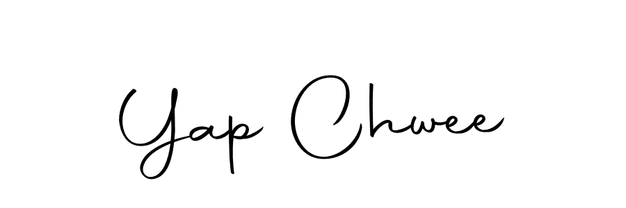 if you are searching for the best signature style for your name Yap Chwee. so please give up your signature search. here we have designed multiple signature styles  using Autography-DOLnW. Yap Chwee signature style 10 images and pictures png