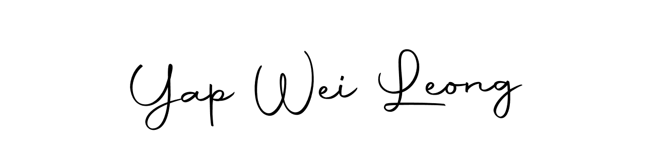 Use a signature maker to create a handwritten signature online. With this signature software, you can design (Autography-DOLnW) your own signature for name Yap Wei Leong. Yap Wei Leong signature style 10 images and pictures png