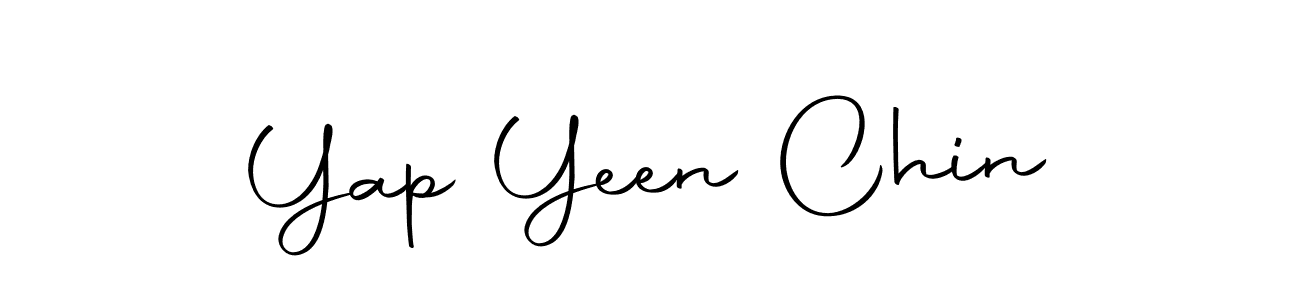 Make a beautiful signature design for name Yap Yeen Chin. With this signature (Autography-DOLnW) style, you can create a handwritten signature for free. Yap Yeen Chin signature style 10 images and pictures png