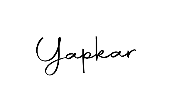 You can use this online signature creator to create a handwritten signature for the name Yapkar. This is the best online autograph maker. Yapkar signature style 10 images and pictures png