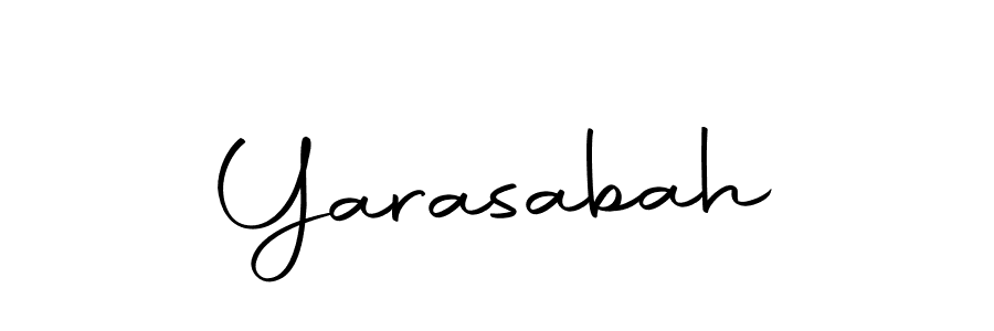 How to make Yarasabah signature? Autography-DOLnW is a professional autograph style. Create handwritten signature for Yarasabah name. Yarasabah signature style 10 images and pictures png