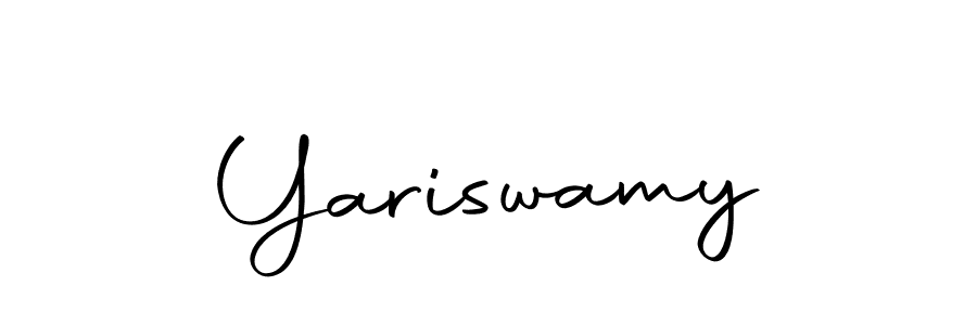 if you are searching for the best signature style for your name Yariswamy. so please give up your signature search. here we have designed multiple signature styles  using Autography-DOLnW. Yariswamy signature style 10 images and pictures png