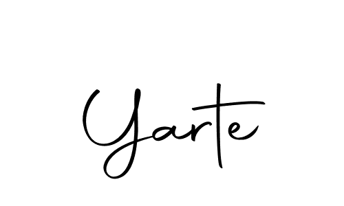 Also we have Yarte name is the best signature style. Create professional handwritten signature collection using Autography-DOLnW autograph style. Yarte signature style 10 images and pictures png