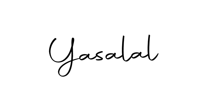 Yasalal stylish signature style. Best Handwritten Sign (Autography-DOLnW) for my name. Handwritten Signature Collection Ideas for my name Yasalal. Yasalal signature style 10 images and pictures png