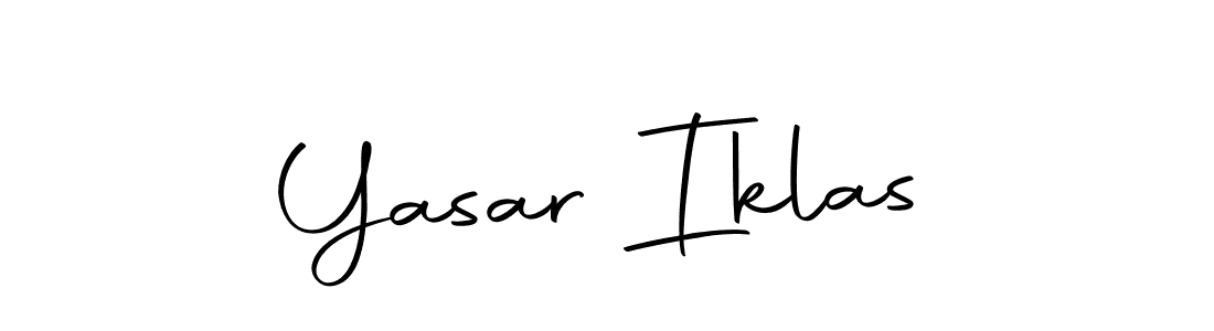 You should practise on your own different ways (Autography-DOLnW) to write your name (Yasar Iklas) in signature. don't let someone else do it for you. Yasar Iklas signature style 10 images and pictures png