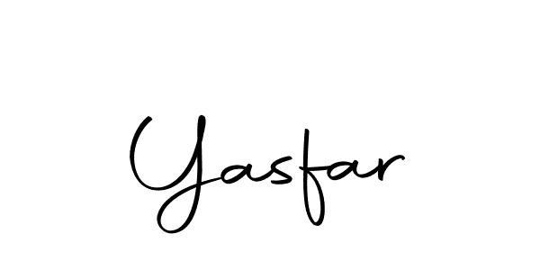 Make a beautiful signature design for name Yasfar. Use this online signature maker to create a handwritten signature for free. Yasfar signature style 10 images and pictures png