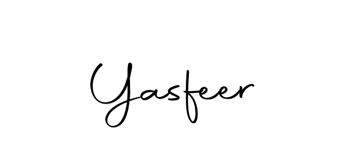 Make a beautiful signature design for name Yasfeer. Use this online signature maker to create a handwritten signature for free. Yasfeer signature style 10 images and pictures png