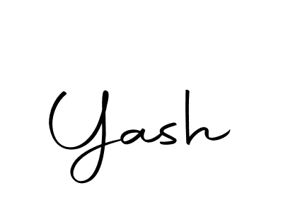 Create a beautiful signature design for name Yash. With this signature (Autography-DOLnW) fonts, you can make a handwritten signature for free. Yash signature style 10 images and pictures png