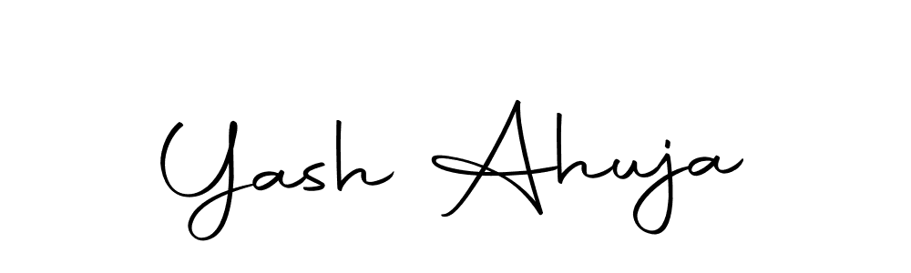 Here are the top 10 professional signature styles for the name Yash Ahuja. These are the best autograph styles you can use for your name. Yash Ahuja signature style 10 images and pictures png