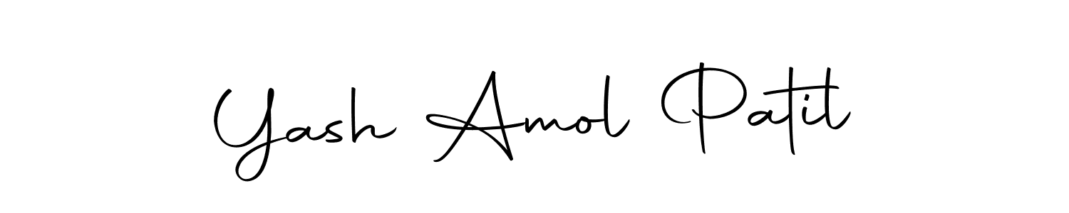 You should practise on your own different ways (Autography-DOLnW) to write your name (Yash Amol Patil) in signature. don't let someone else do it for you. Yash Amol Patil signature style 10 images and pictures png